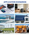 Heavy Duty 6500W Hybrid Solar Inverter With Built In 120A Mppt Charge Controller Pure Sine Wave Off Grid Power Box in various applications.