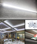 No Fuss T8 Tombstone Sockets 2 Pack White Non Shunted Lampholder Connectors in use with fluorescent fixtures in a restaurant setting.