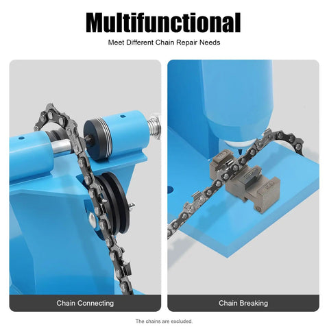 Two In One Chain Breaker Tool With Adjustable Anvil Holder Punches And Rivet Function for chainsaw chain connecting and breaking