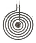 8 Inch Range Coil Surface Element Replacement WB30T10074 for Electric Stoves and Cooktops, top view, spiral design.
