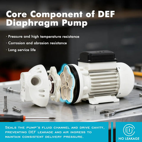 Core component of the Tough As Nails Electric Diaphragm Transfer Pump, showcasing durability and design for DEF fluids.
