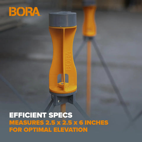 Centipede 6-Piece Riser Set For Work Stands Boosts Working Height To 36 Inches Easy 5-Minute Install Lifts Your Workbench Or Standing Desk Portable Orange CA0506 close-up