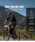 Cyclist using Waterproof Bike Handlebar Bag For Marin Mount Vision Rift Zone Nail Trail Hawk Hill Front Storage Bag