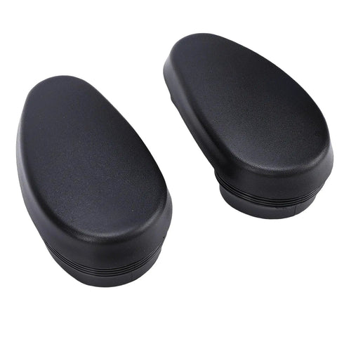 Upgrade Your Ride With Stylish Replacement Side Steps End Cap Kit For Ford 1500 2500 3500 Easy Install Side Entry Step Guards That Dodge Dirt And Look Cool. black molded polymer side step end cap pair for Ford 1500 2500 3500