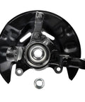 Front Steering Knuckles And Wheel Hub Bearings Replacement Kit For 2003 Through 2008 Toyota Corolla Non ABS front view