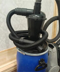 Shop Ready Industrial And Home Woodworking Vacuum Dust Collector With Flange Filter For Dust Separator And Efficient Air Flow