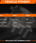 Front Wheel Hub And Bearing Assembly With ABS For 2012 To 2020 Chrysler 300 And 2012 To 2014 Dodge Challenger Charger RWD