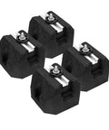 Heavy Duty Mini Split Base Pad Set For Ductless AC And Heat Pump, Rubber Anti-Vibration Mounting Pads, 4 Pieces