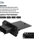 Beefy Plug-And-Play Blower Motor Resistor Replacement For Ford F-150 F-250 F-350 Super Duty Lincoln Mark LT YH-1715 displayed