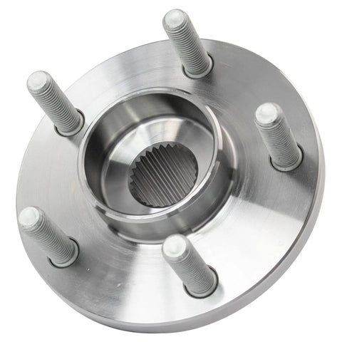 Beefed-Up Wheel Bearing And Hub Kit For 2013 To 2019 Ford Escape And 2015 To 2019 Lincoln MKC - Includes Two Front Wheel Bearings And Two Front Hubs, Durable Aftermarket Replacement For Front Wheel Assembly, With DIY Video Guide close-up of a front wheel hub component