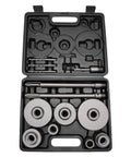 Heavy Duty Hole Saw Set For Concrete Wall Drilling With Efficient Tungsten Steel Bits And Dust Ventilation System Perfect For Installing Pipes Air Conditioners And Electrical Works On Cement Or Red Brick Surfaces, 7-piece kit in case