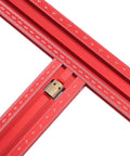 Straight Shooting Adjustable Router Template Guide Rail Bracket Crafted From Solid Aluminum Alloy Featuring Dual Measuring Rulers for precise measurements.