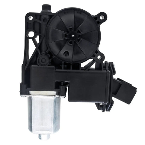 Front Driver Side Power Window Motor Replacement for Mustang 2015 2020, black plastic and metal motor assembly