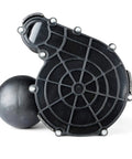 Pedestal Sump Pump With Top Mounted Float Switch, Handles 3/8 Inch Solids, 1-1/2 Inch FNPT Discharge, 115V Capacitor Motor, Black Finish