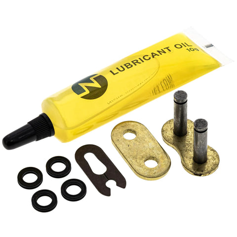 Honda CBR600RR Drive Sprocket And Chain Combo parts including lubricant, seals, and link components for 2003-2006 models.