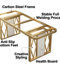 Heavy Duty Black Metal Table Legs, Built Like A Truck For Any Diy Furniture Build, sturdy carbon steel frame with anti-slip feet.