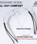 Badass Heavy Duty Safety Glasses Featuring Anti Fog And Scratch Resistant Lens For High Impact Protection And UV Blocking On Construction And DIY Sites Ansi Certified In Black with ergonomic design and flexible rubber grip.
