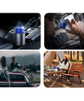 Smart Car Cup Cooler And Heater With One Touch Temp Control Ultimate Ride Game Beverage Warmer in vehicle and outdoor settings.