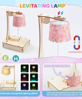 STEM Science Kits For Kids Ages 8 To 13, Five-Pack 3D Wooden Puzzle Builds, DIY Educational Building Toys For Boys And Girls, Fun Engaging Projects And Hands-On Learning, Brain-Boosting, Perfect Birthday Gift Idea; levitating lamp puzzle