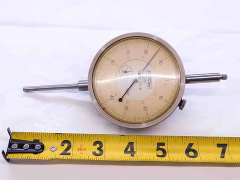 Dial Test Indicator 0 to 2.5 Inch Range With.001 Inch Graduation For Precise Alignment And Tramming In Metalworking And Shop Setups Pro Grade Gauge Tool For Fine Measurements Model NS2364CQ5 with tape measure