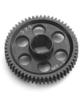 Steel Main Gear 57T 59T For ARRMA 1/18 Granite Grom RC Car 0.5M Spur Gear Upgrade, durable steel construction gear close-up.