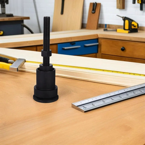 Pro Grade Differential Seal Installation Tool Kit for Front Inner Axle Seals with Thrust Bearing on workbench