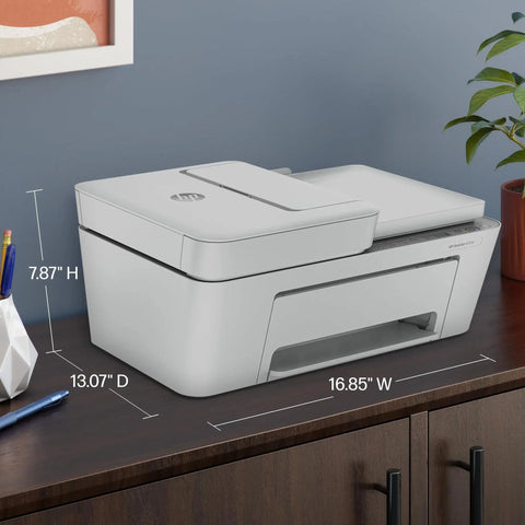 DeskJet 4255e Wireless All-In-One Color Inkjet Printer With Scanner And Copier For Home Use 2.4GHz in home setting