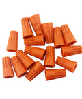 700 Piece Electrical Wire Connectors Kit With Easy Screw In Nuts And Springs Orange Insulated Wire Caps For Quick No Fuss Safe Snug Splices And Fast Electrical Connections