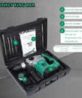 SDS Plus Rotary Hammer Drill Kit With 11 Pc Accessories, 12 Amp 1500W 120V 60Hz Concrete Drill in open case