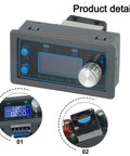 Programmable DC Power Supply For CNC Testing 0.6 To 36V Adjustable Output 5A 80W smart control display and cooling fan