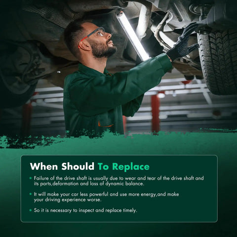 Toyota Drive Shaft Center Support Bearing Fit For T100 Tacoma Tundra Models 1993 2012, mechanic inspecting undercarriage