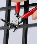 Diagonal Flush Cutters With Spring Action For Clean Flush Cuts On Sprues And Plastic Parts Non Beveled Cutting Face