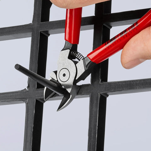Diagonal Flush Cutters With Spring Action For Clean Flush Cuts On Sprues And Plastic Parts Non Beveled Cutting Face