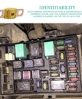 Heavy Duty Three Pack AMI Midi Automotive Fuses Offering Sixty Amp Bolt On Mounting For Smooth Circuit Protection Across Cars Trucks Golf Carts And Pickup Beds No Hassle Install in fuse box.