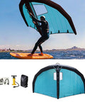 Inflatable Foil Wing For Kitesurfing And Wind Wing Foiling Handheld Surf Wing With Window Design Durable Water Sports Gear