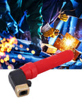 Heavy Duty 400-500A Welding Electrode Holder With Pure Copper Nozzle, ergonomic grip for quick rod swaps.