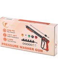 Beast Mode 5000 PSI Pressure Washer Gun Kit box with replacement wand, 5 nozzle tips, M22 fitting, quarter inch quick connect female