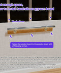 Heavy Duty 3 Ft Industrial Metal Handrail Kit Featuring Solid 304 Stainless Steel Wall Mount Grab Bar for installation on gypsum board.