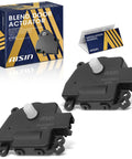 Set Of 2 Main HVAC Heater Blend Door Actuators for Jeep Dodge vehicles with packaging and manual