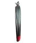 Heavy Duty Garage Door Torsion Spring Drum Cable Kit for 7 Foot Doors, Steel Wire Cable Assembly, close-up view
