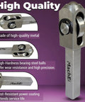 Mini Lathe Roller Burnishing Tool 1/2 In Shank By 2-1/2 In Overall Length, high-quality metal construction.