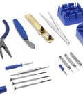 Deluxe 16 Piece Watch Repair Tool Kit For DIYers And Pros With Pin Remover Watch Band Holder Spring Bar Remover 3 Pin Punches