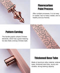Big 47 Inch Rustic Sliding Barn Door Handle Decor Pull For Interior And Outdoor Glass Or Wood Doors Aluminum Push Bar With Fittings Heavy Duty Easy To Install Works On Single Or Double Sided Doors Style 3 120cm with Chinese pattern carving and fluorocarbon paint process details.