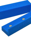 Heavy Duty Heat Resistant Magnetic Soft Jaws For Bench Vise Drill Press Clamps Easy Snap On Install With Strong Neodymium Magnets blue rubber jaws