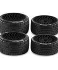 RC Car Repair Kit For Felony Infraction RWD And Mustang GT 1/7 Scale, Includes 2 Front And 2 Rear Wheels With 17mm Hex Hubs
