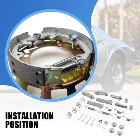 Stainless Steel Parking Brake Hardware Kit For 1965 1982 Corvette C2 C3 LH And RH Left And Right Direct Replacement Replaces X4229