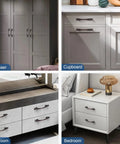 30 Pack Bridge Design Cabinet Handles, 3 Inch Hole Centers, Oil Rubbed Bronze Zinc Alloy Drawer Pulls for dressers and cupboards