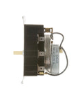 Side view of Genuine OEM Dryer Timer Replacement For GE Dryers, durable electronic timer control with D-shaped shaft.