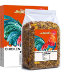 Packaging of Natural Chicken Hen House Bedding With Herbs And Flowers For Nesting Boxes Odor Control And Freshness Hemp Based Nesting Litter