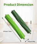 Dual Rubber Roller Brush Replacement For Roomba I And J Series Vacuums with size dimensions 187mm x 25mm.